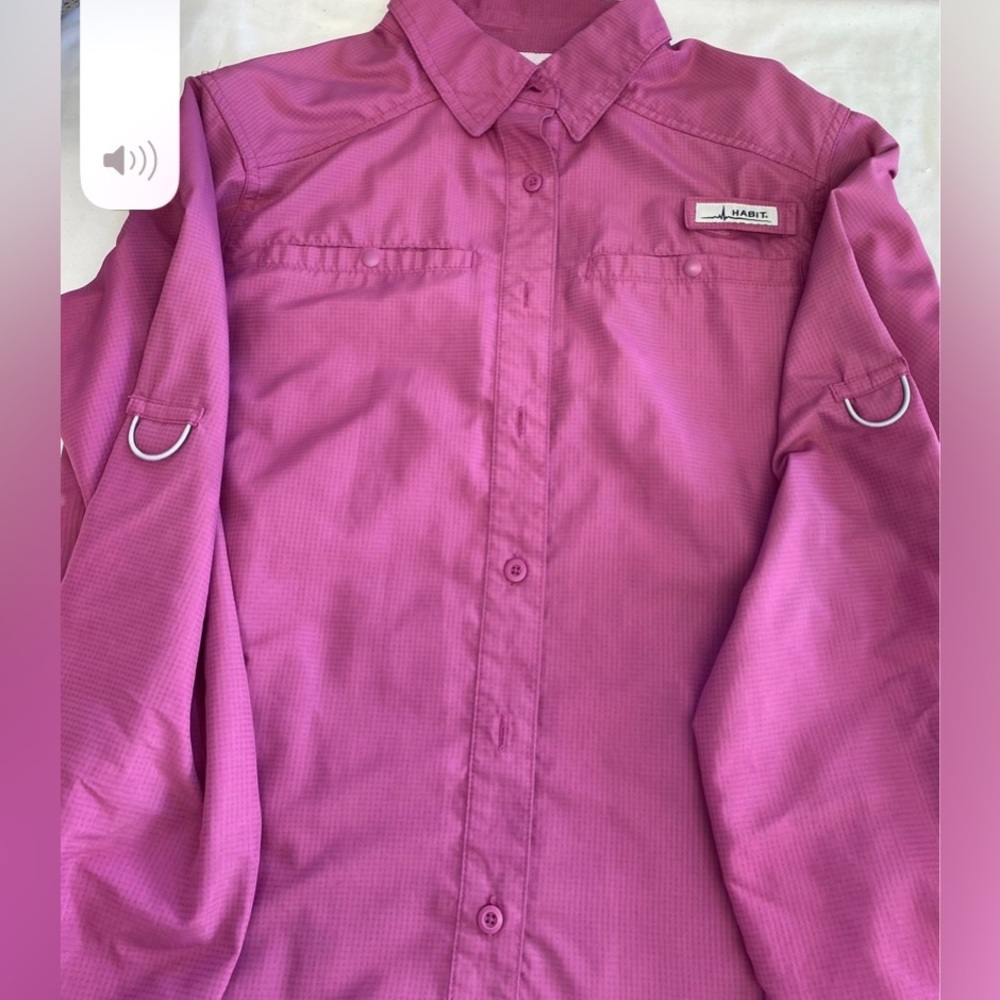 COPY - Ladies Habit Long Sleeve Fishing Shirt - Sz M/M